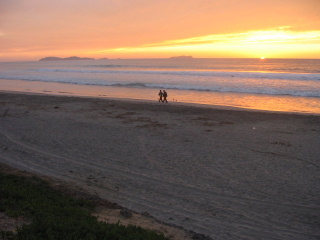 photograph of sunset